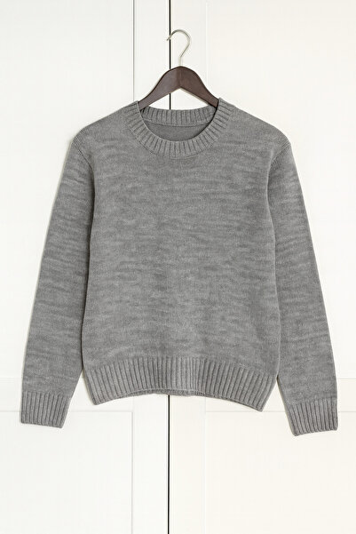 CLOUDY WEAR&DESİGN Pulover unisex pentru băieți și fete, cu croială obișnuită, cu gâtul rotund, cu mânecă lungă