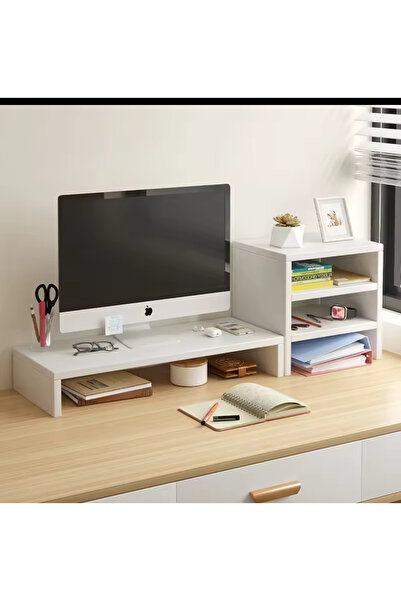 Voground Monitör Yükseltici Standı - Ergonomik Dizüstü Bilgisayar Standı Masa Düzenleyici