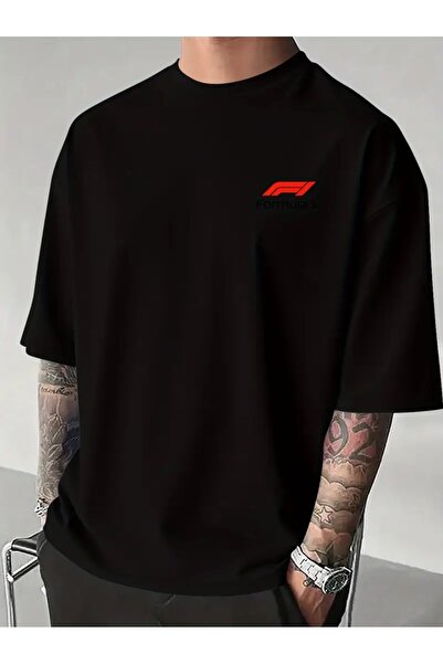 qubo sportswear & company qubo Футболка з коротким рукавом з бавовняної тканини з великим принтом