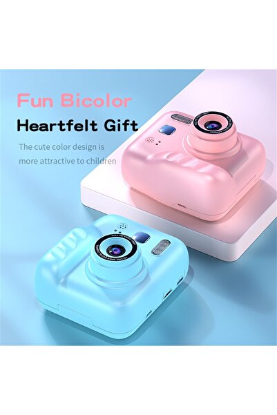 VALA Aparat foto copii cu printare instant, V300®, Rezolutie foto 48 Mpx, Rezolutie video 1080P, Di