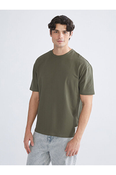 LC Waikiki Özmarka New Season Crew Neck Short Sleeve Men's Sweatshirt