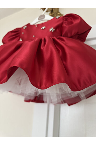 SPRINCO Children's Red Stone Dress