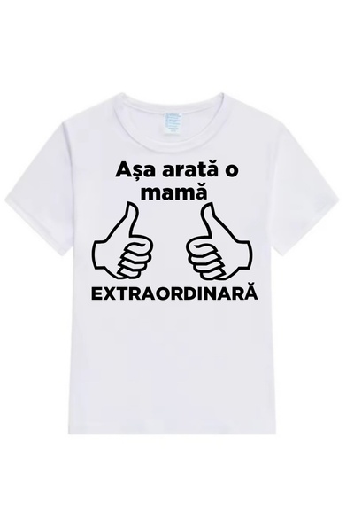 TRico Tricou personalizat ,, Așa arată o mamă"