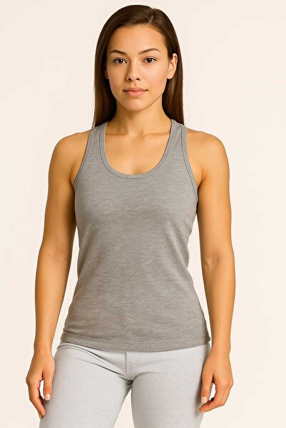 GÜMÜŞ 3 Adet Sporcu Atlet Gri-Beyaz-Kırmızı Pamuklu