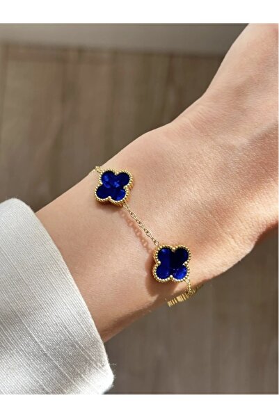 YOUES JEWELRY سوار من الفولاذ 316L للنساء والرجال للجنسين، سوار ذهبي مزدوج ال...