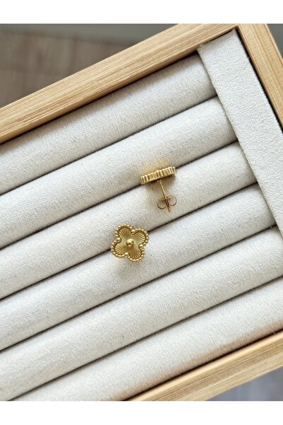 YOUES JEWELRY 316l Çelik Gold Kadın Küpe