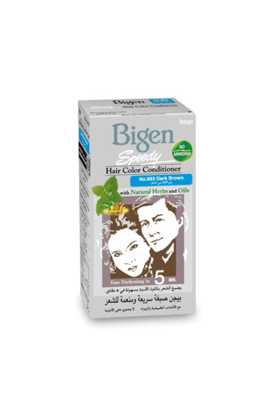 BİGEN Hair Color Treatment Cream Dark Brown 883