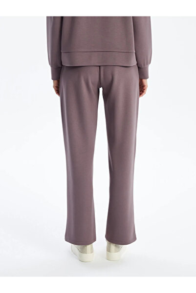 LC Waikiki LCW Vision Mürdüm Kadın Beli Lastikli Düz Eşofman Altı