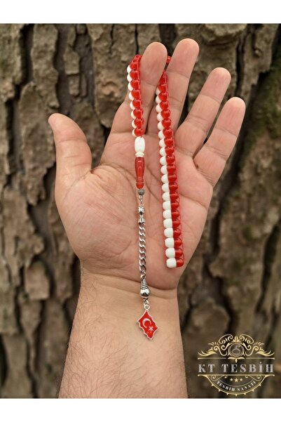 Kt 33 LÜ SÜRMELİ TOZ KEHRİBAR ZAZA TESBİH