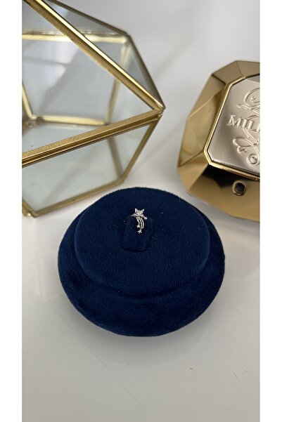 SU PERİSİ TAKI BİJUTERİ Cerrahi Çelik Gümüş Zirkon Taşlı Kayan Yıldız Model Piercing ,Tragus,Helix