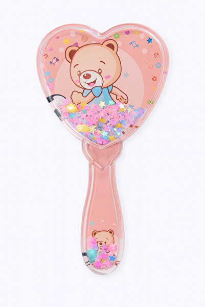 MakeWell Pieptene pentru copii în formă de inimă cu design inimă, fluture, no...