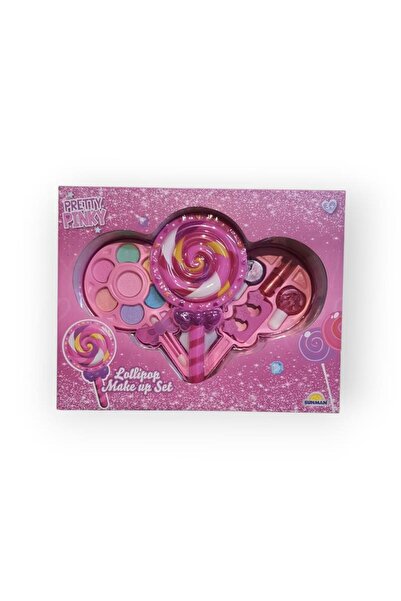 KIZILKAYA PRETTY PINKY GÜZELLİK MAKYAJ SETİ LOLİPOP 3 KATMANLI