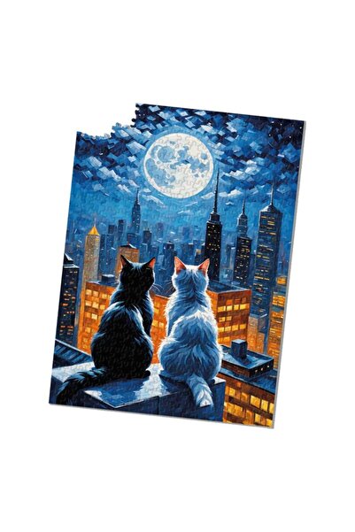 BToys لغز 500 قطعة قطتان 9040