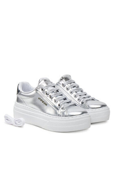 Guess Γυναικεία Αθλητικά Παπούτσια Ασημί FLJMRILEL12