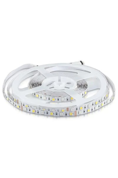OEM LED лента SMD5050 60 LED/м 357лм/м 8Вт/м RGB+W неутрално бяло IP20 5м V-T...