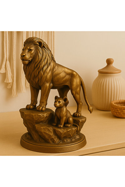 Tedarik Genel ASLAN VE YAVRUSU FİGÜR
