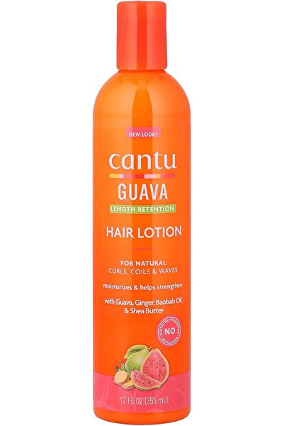 Cantu Shea Butter لوشن للشعر برائحة الجوافة والزنجبيل، 12 أونصة سائلة (354 مل)