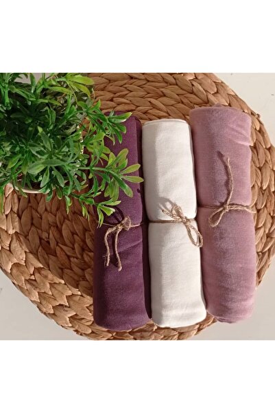 LA SEFA 3-Piece Combed Cotton Shal