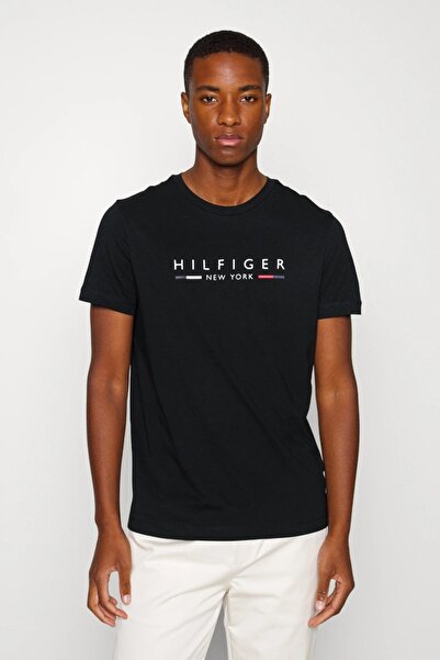 Tommy Hilfiger Organic Cotton Woven Regular Fit T-Shirt