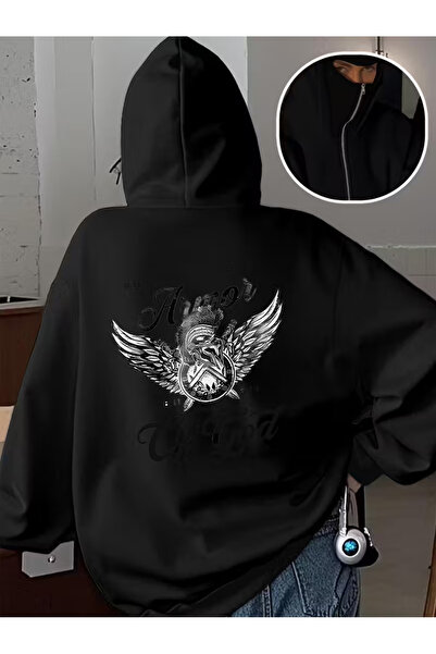 LAND MODA سترة صوفية للجنسين من Snow Masked Ninja من الصوف السميك بخيطين