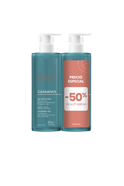Avene Cleanance Reinigungsgel Packung 2 X Avène 400 ml