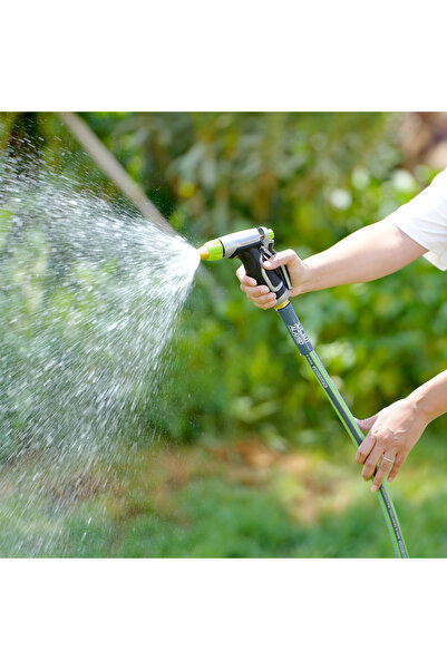 ALAYED Steel Reel With Water & Garden Hose 3/4" - 30 M With Water Sprayer