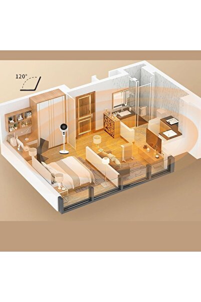 DLC Vertical Electric Heater - 2000W