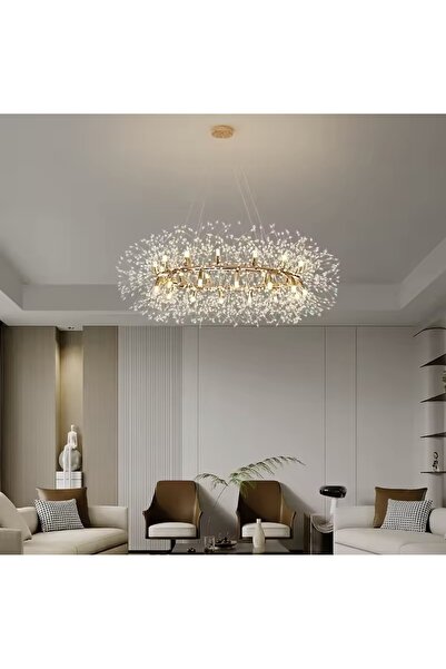 KARAZ Crystal chandelier, diameter 60 cm