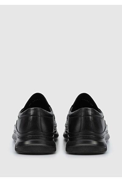 Eclipse Μαύρα Δερμάτινα Ανδρικά Παπούτσια