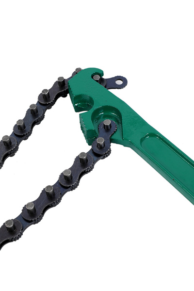 Lawazim Oil Filter Wrench - 8 Inch Chain Type Adjustable Wrench for Oil Filter Removal
