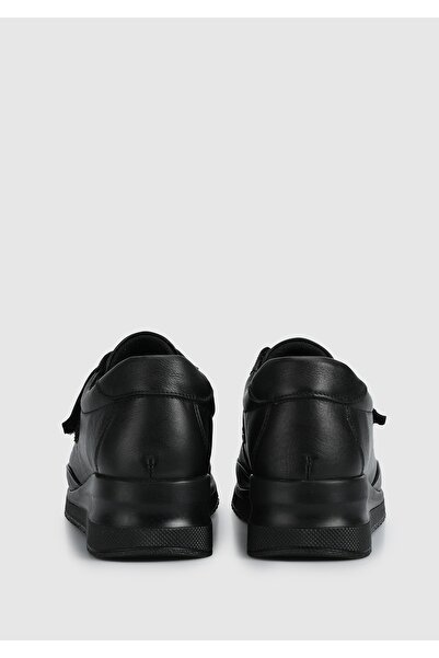 Eclipse Μαύρα δερμάτινα γυναικεία παπούτσια