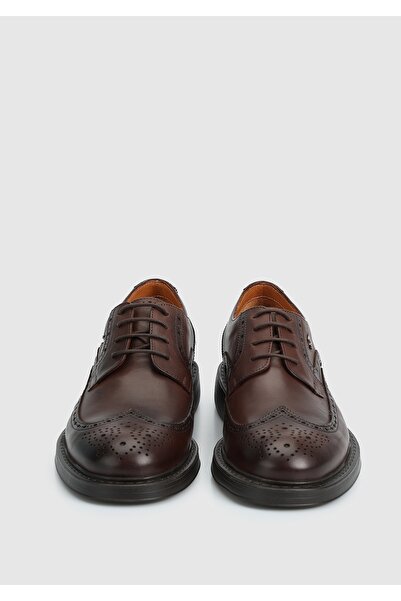 Dr.Flexer Brown Leather Men's Shoes