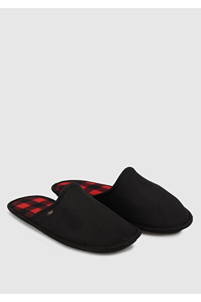 Twigy Black Men's House Slippers