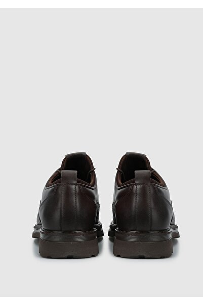 Provoq Καφέ Δερμάτινα Ανδρικά Παπούτσια