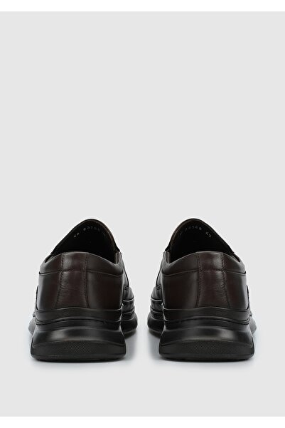 Eclipse Καφέ Δερμάτινα Ανδρικά Παπούτσια