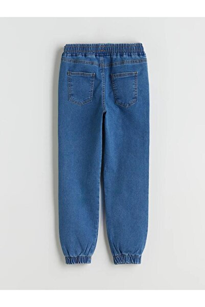 LC Waikiki Indigo Beli Elasticated Boys' Jeans (W5)