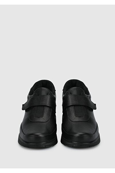 Eclipse Μαύρα δερμάτινα γυναικεία παπούτσια