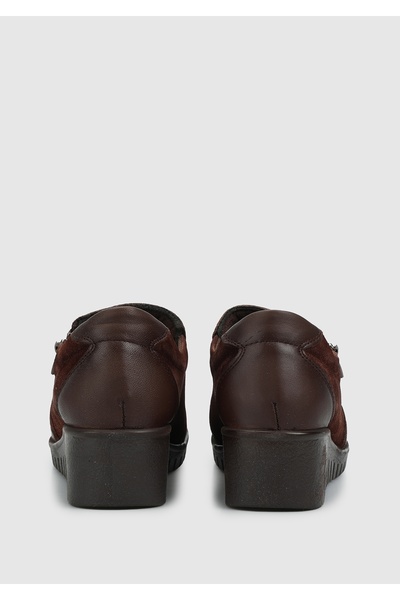 Eclipse Kahve Deri Kadın Ayakkabı