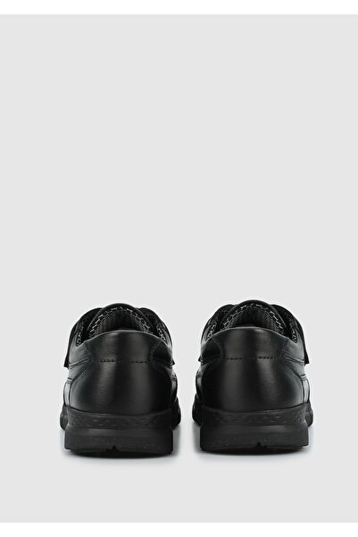 Eclipse Siyah Deri Kadın Ayakkabı