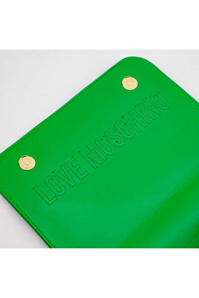 Love Moschino QUILTED LOGO-PLAQUE SHOULDER BAG