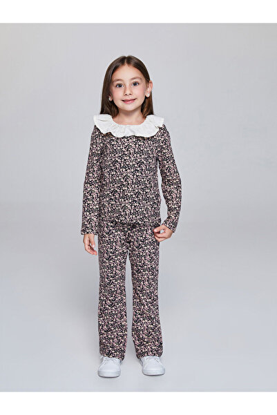 LC Waikiki Peak New Season Elastic Waist Spanish Leggings for Girls