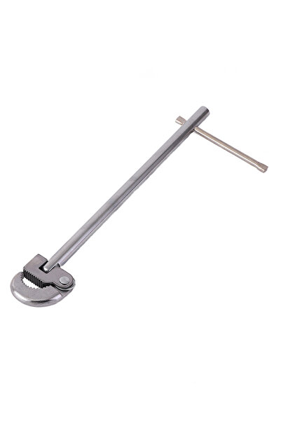 Lawazim Basin Wrench - Durable Steel T-Handle Adjustable Pipe Wrench for Faucet and Plumbing