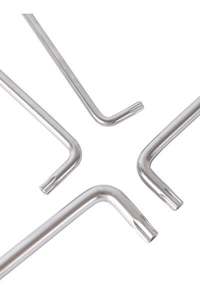 Lawazim Torx Key Set - 9 Piece Star Allen Wrench Set with Holder for DIY and Mechanical Repairs