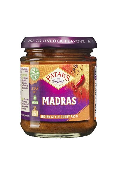 Pataks Patak’s pasta condimente Madras 165g