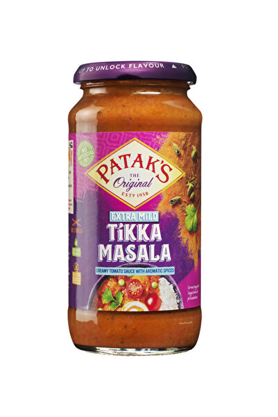 Pataks Sos dulce Extra Mild Patak’s Tikka Masala 450 g