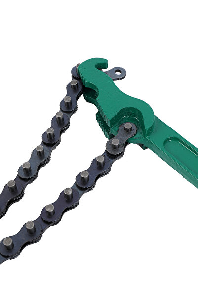 Lawazim Oil Filter Wrench - 12 Inch Chain Type Adjustable Wrench for Oil Filter Removal