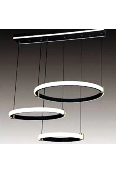 LED CONCEPT LED chandelier with three types of light, remote control, adjustable intensity, 100W, 50x50x100cm