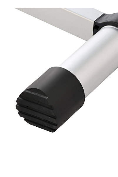 Lawazim Telescopic Ladder - 2m Folding Ladder - 6 Step Lightweight Ladder with 110kg Capacity