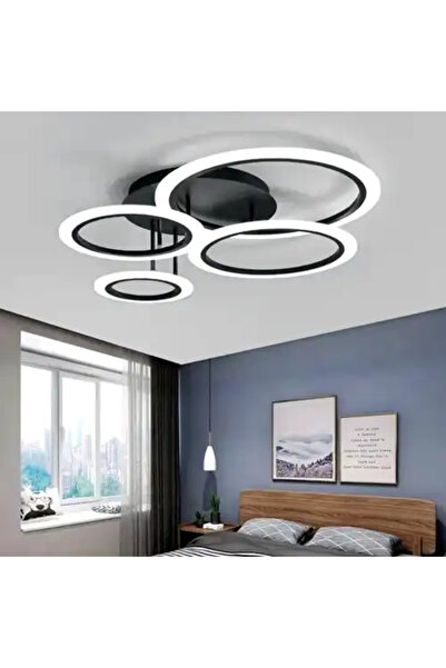 LED CONCEPT LED chandelier with three types of light, remote control, adjustable intensity, 118W, 68x53x15cm