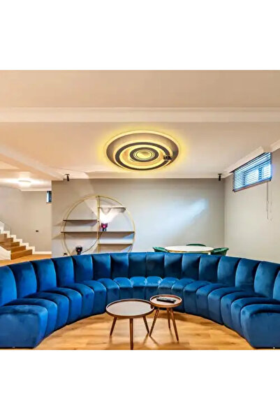 LED CONCEPT LED chandelier with three types of light, remote control, adjustable intensity, 200W, 50x50x7cm